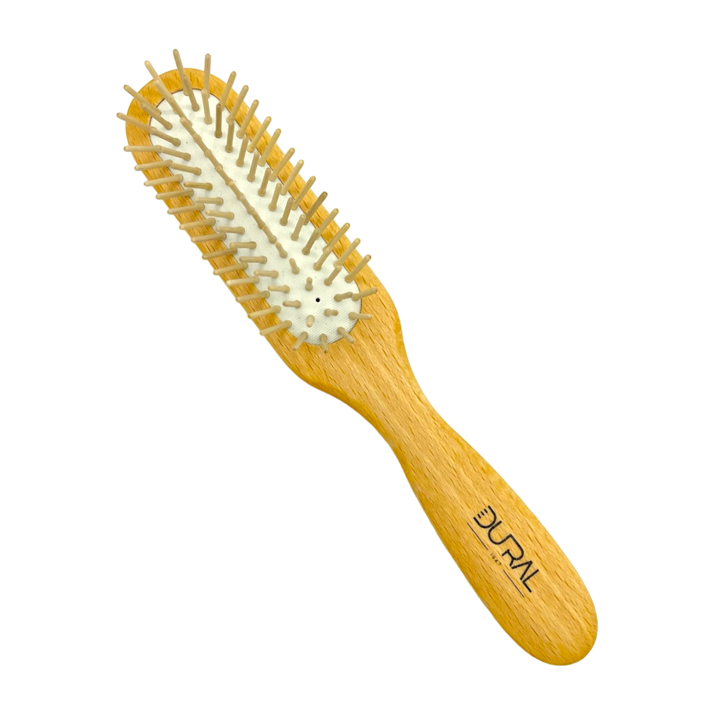 Dural Beech wood rubber cushion hair brush with wooden pins
