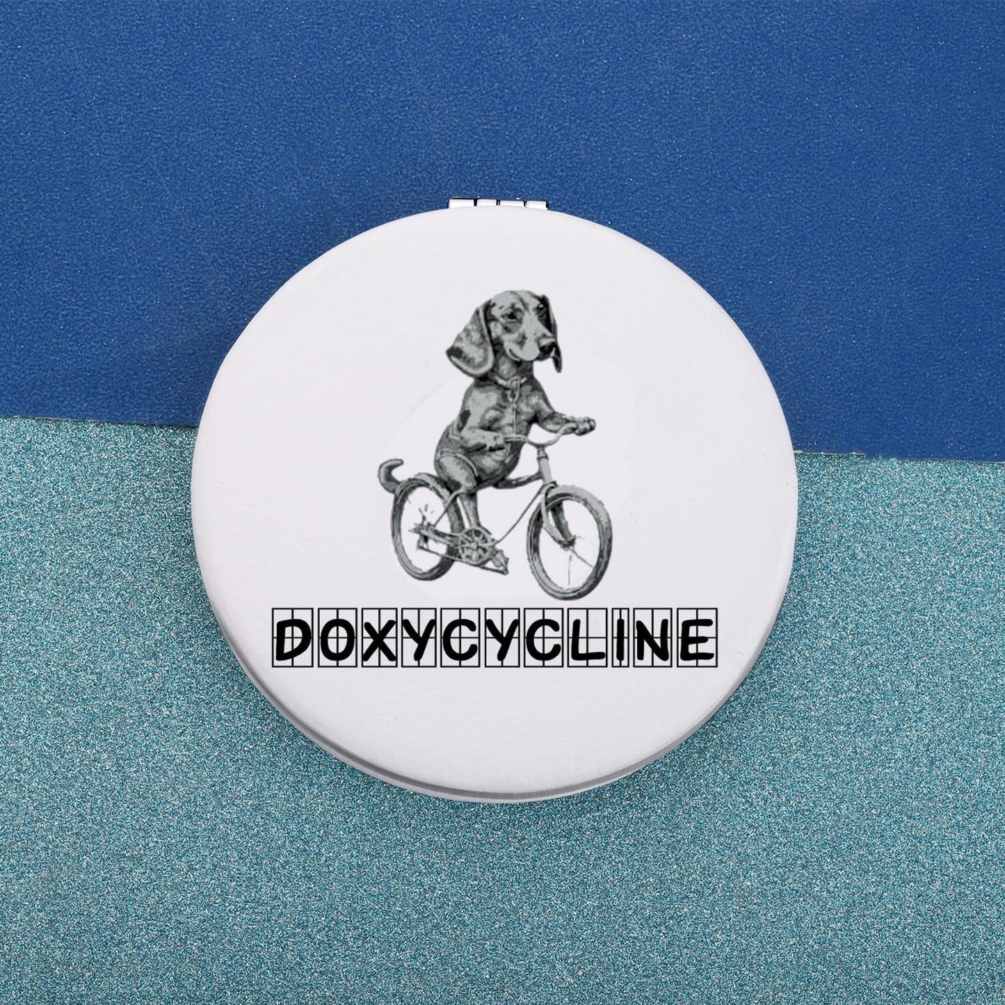 Veterinary Pharmacy Gift Pharmacy Tech Gift Doxycycline Makeup Mirror Vet Tech Gift (Doxy Cycline)