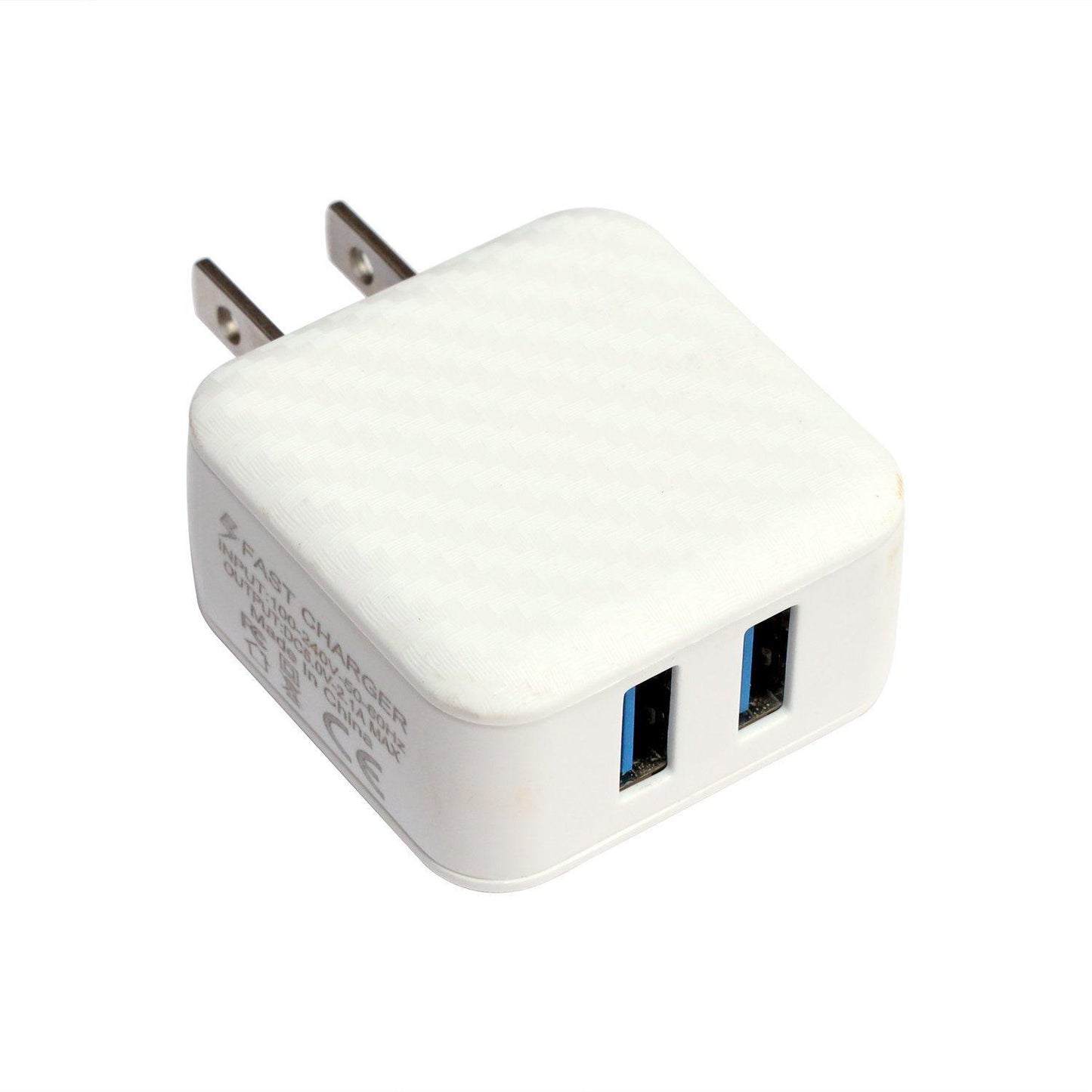 USB 2-Port Wall Adapter - Pack of 12