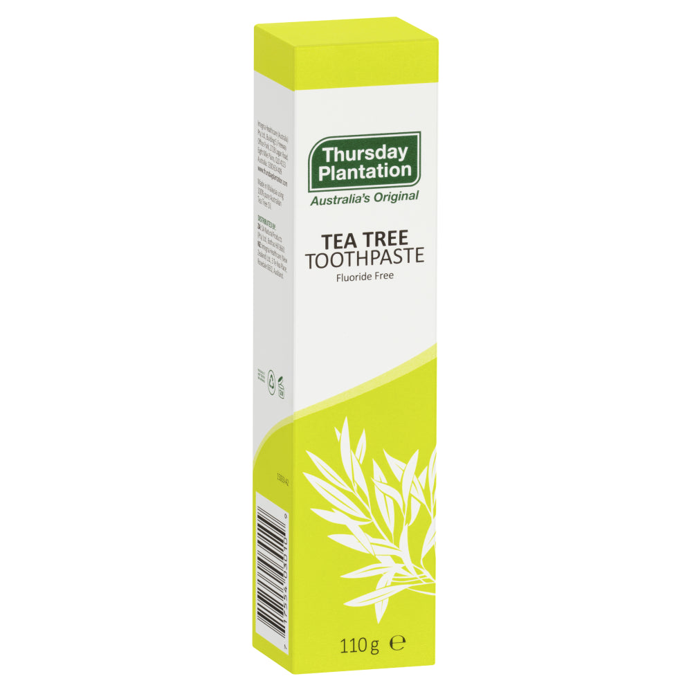 Thursday Plantation Tea Tree Toothpaste 110G Fluoride Free Healthy Teeth and Gum