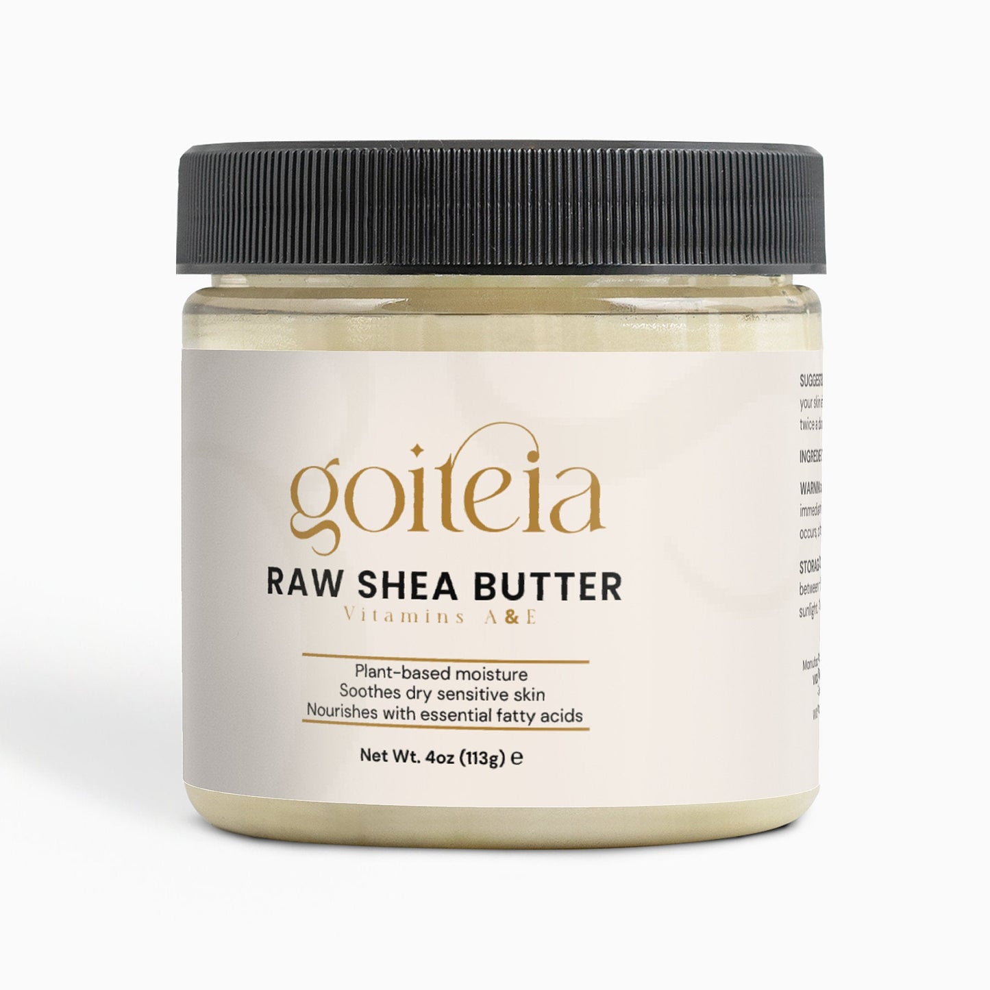 Goiteia Raw Shea Butter 4 oz (113g)