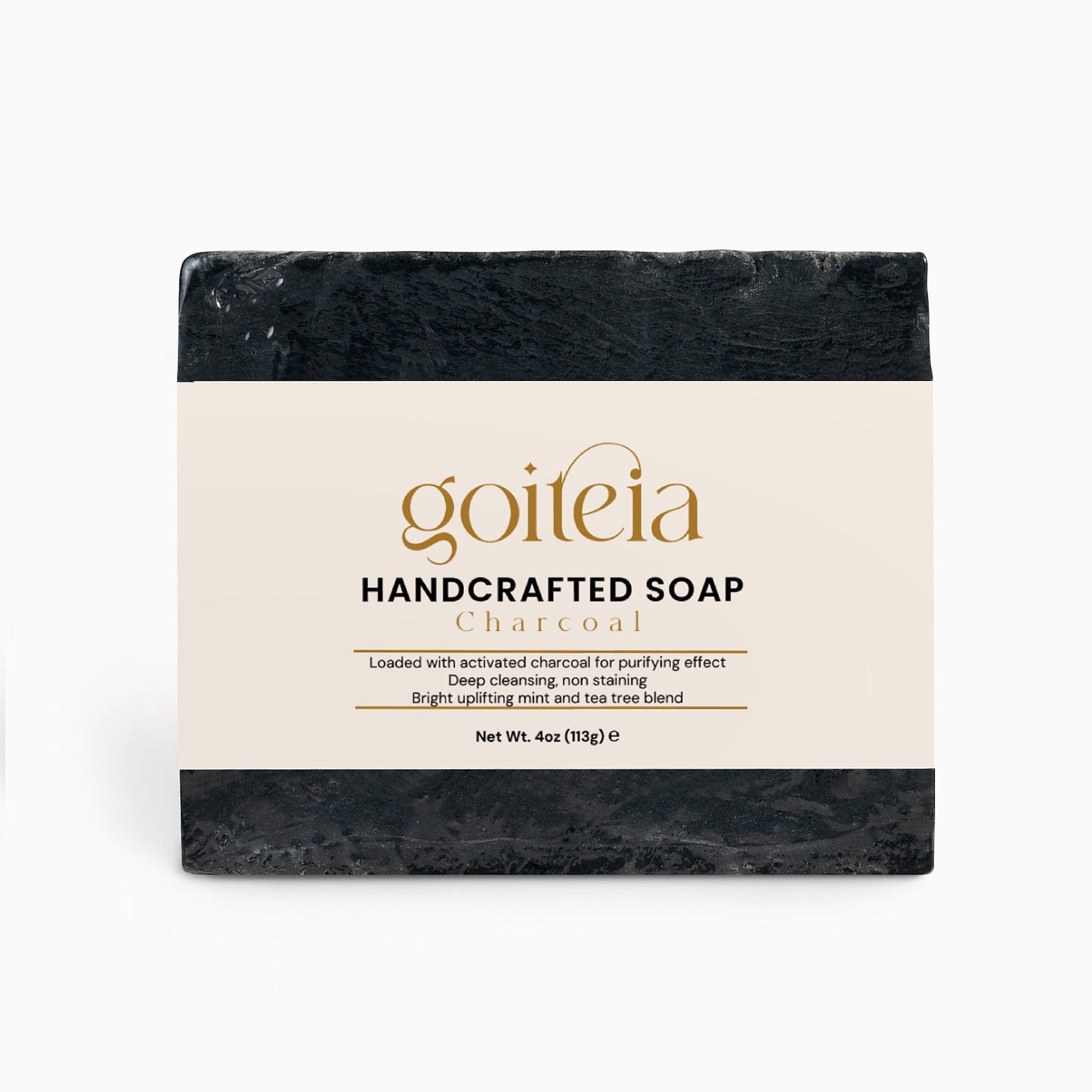 Goiteia Charcoal Soap 4 oz (113g)