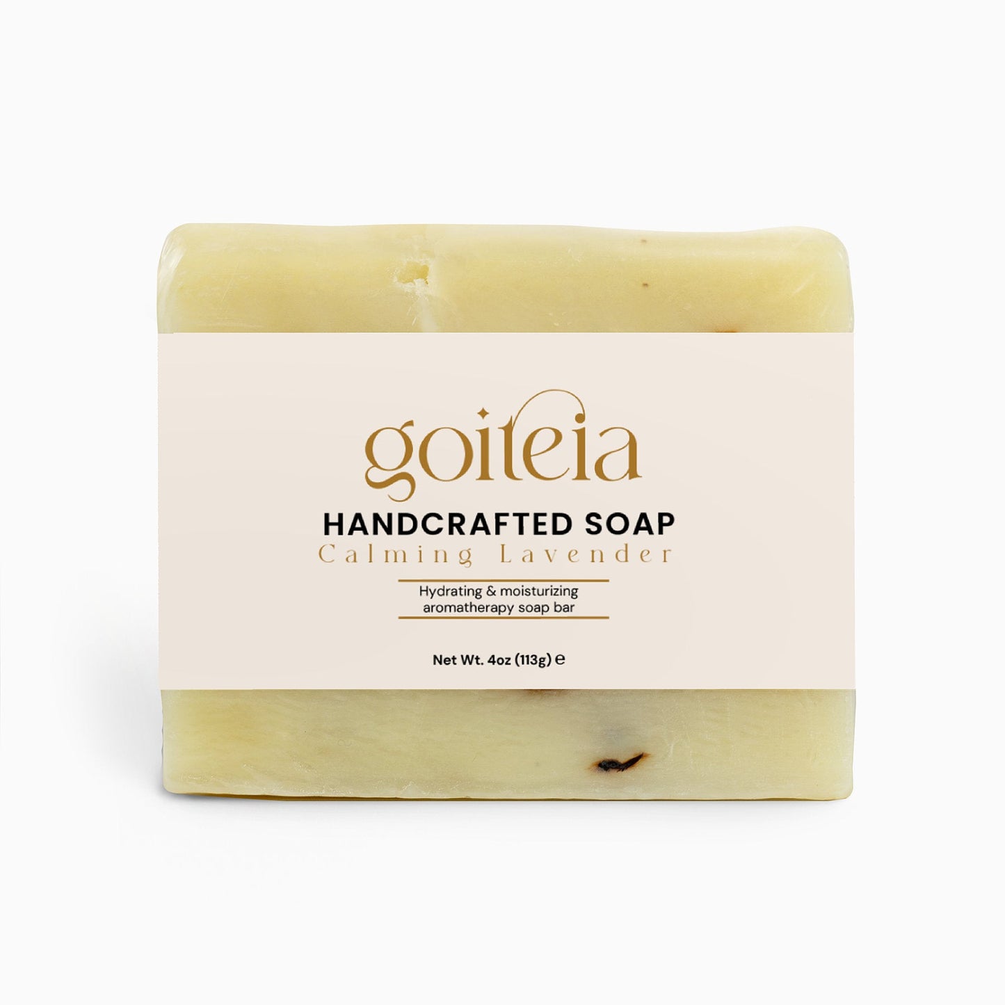 Goiteia Calming Lavender Soap 4 oz (113g)