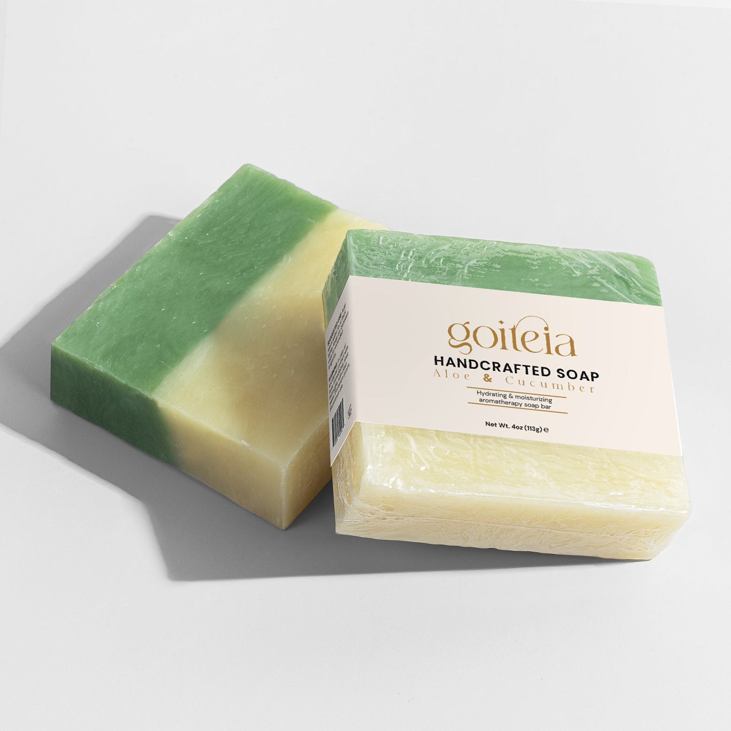 Goiteia Aloe & Cool Cucumber Soap 4 oz (113g)