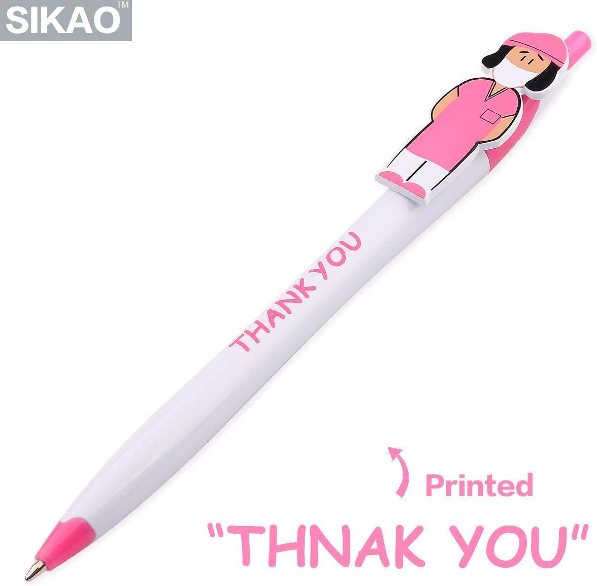 Cute Nurse Pens, Thank You Gifts Nursing Pens, Nurse Week Gifts Bulk, CNA NICU Doctor Nurse Appreciation Gifts for Medical Assistants Hospital Staff, Nurse Day Gifts (Mixed 36 Pack)