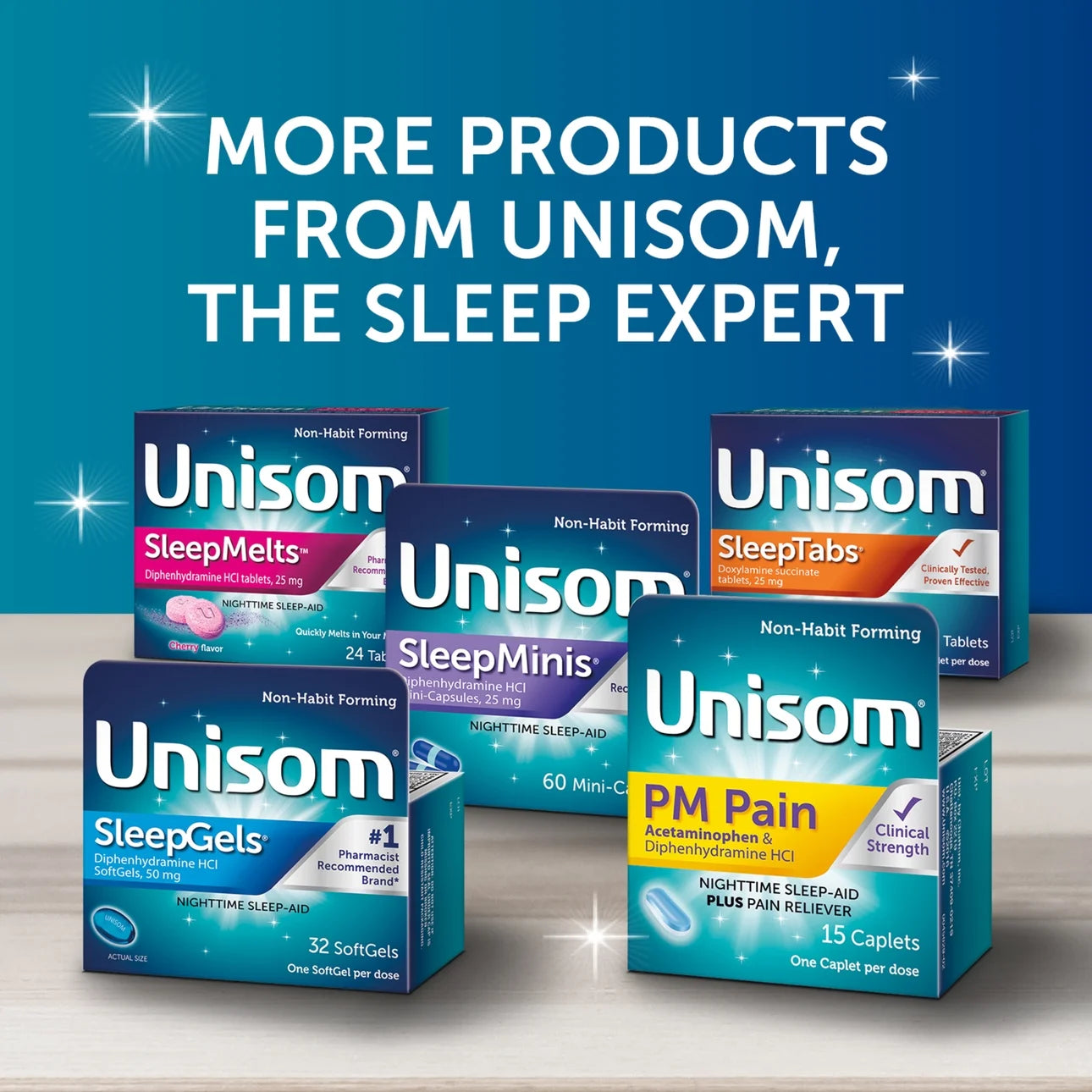PM Pain Nighttime Sleep-Aid + Pain Reliever, Acetaminophen & Diphenhydramine HCI, 30 Caplets