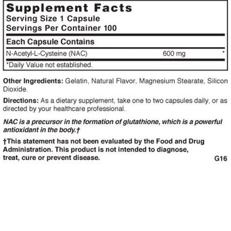 Nature'S Blend NAC N-Acetyl-L-Cys