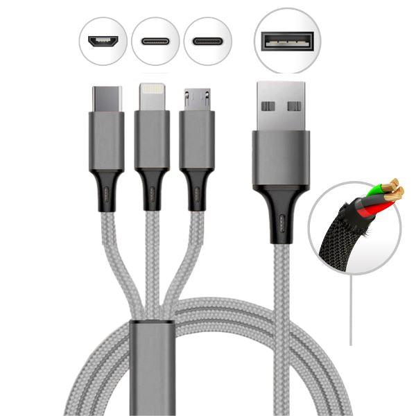 10 Foot 3-in-1 Cable - Refill 12pc