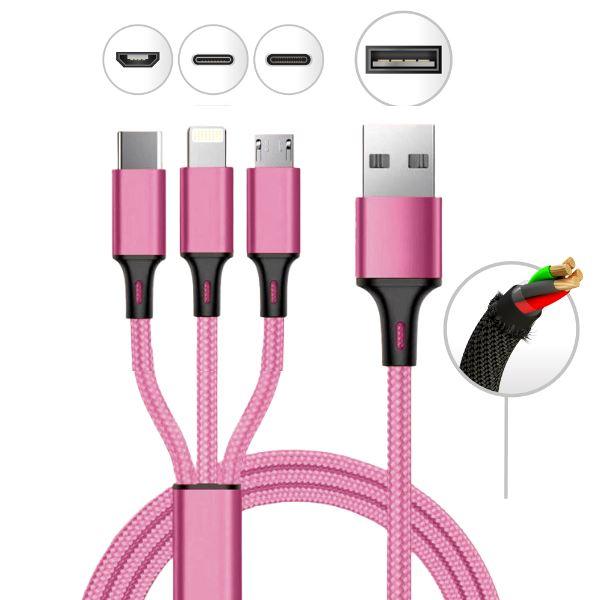 10 Foot 3-in-1 Cable - Refill 12pc