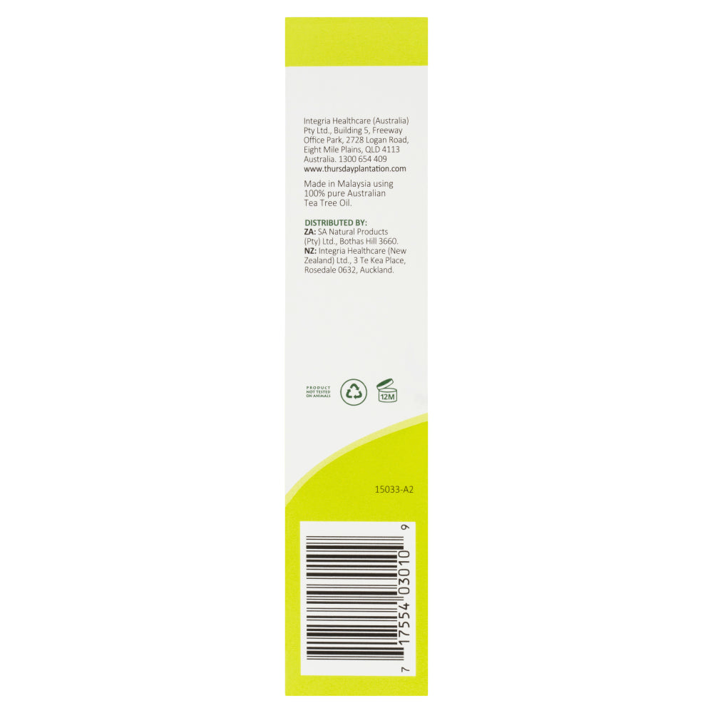 Thursday Plantation Tea Tree Toothpaste 110G Fluoride Free Healthy Teeth and Gum