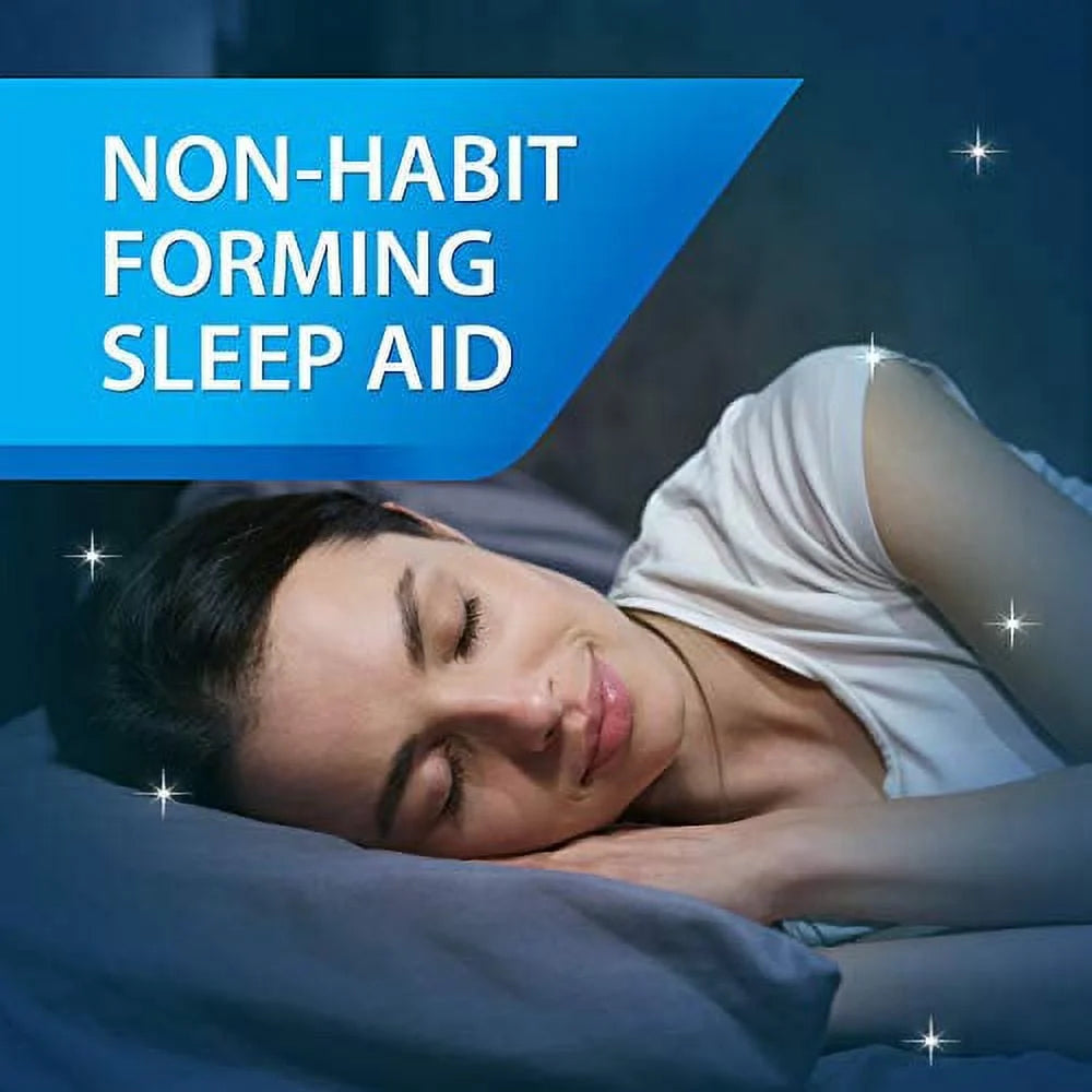 Sleepgels Diphenhydramine HCL Softgel Sleeping Pills, Nighttime Sleep Aid, 50 Mg, 100 Count