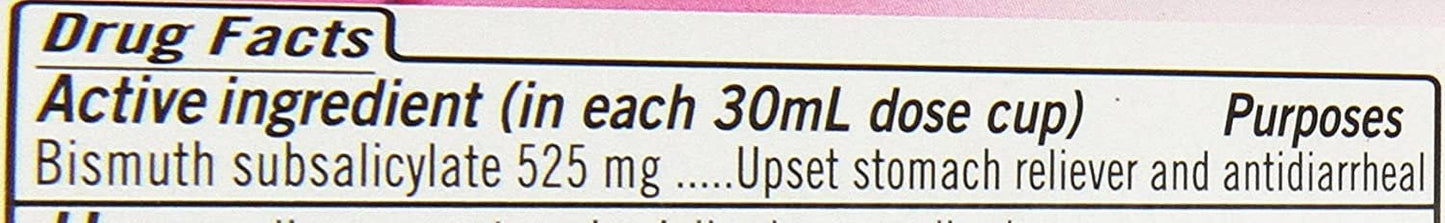 -Bismol Upset Stomach Reliever/Antidiarrheal (Pack of 2)