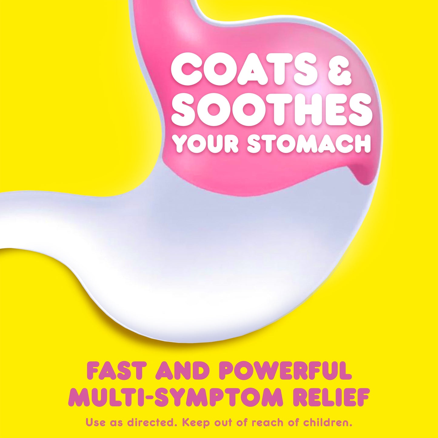 Bismol Fast Melts, Chewable Tablets Indigestion and Diarrhea Stomach Relief, Berry, 24 Count