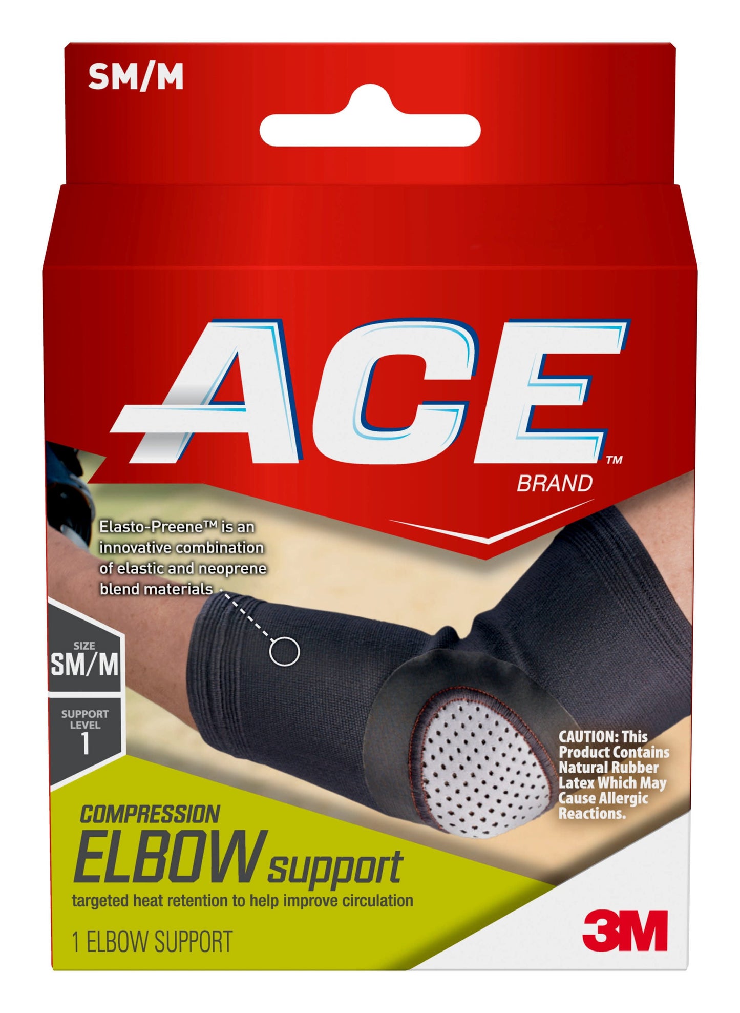 Brand Compression Elbow Br, Small/Medium, Black, 1/Pack