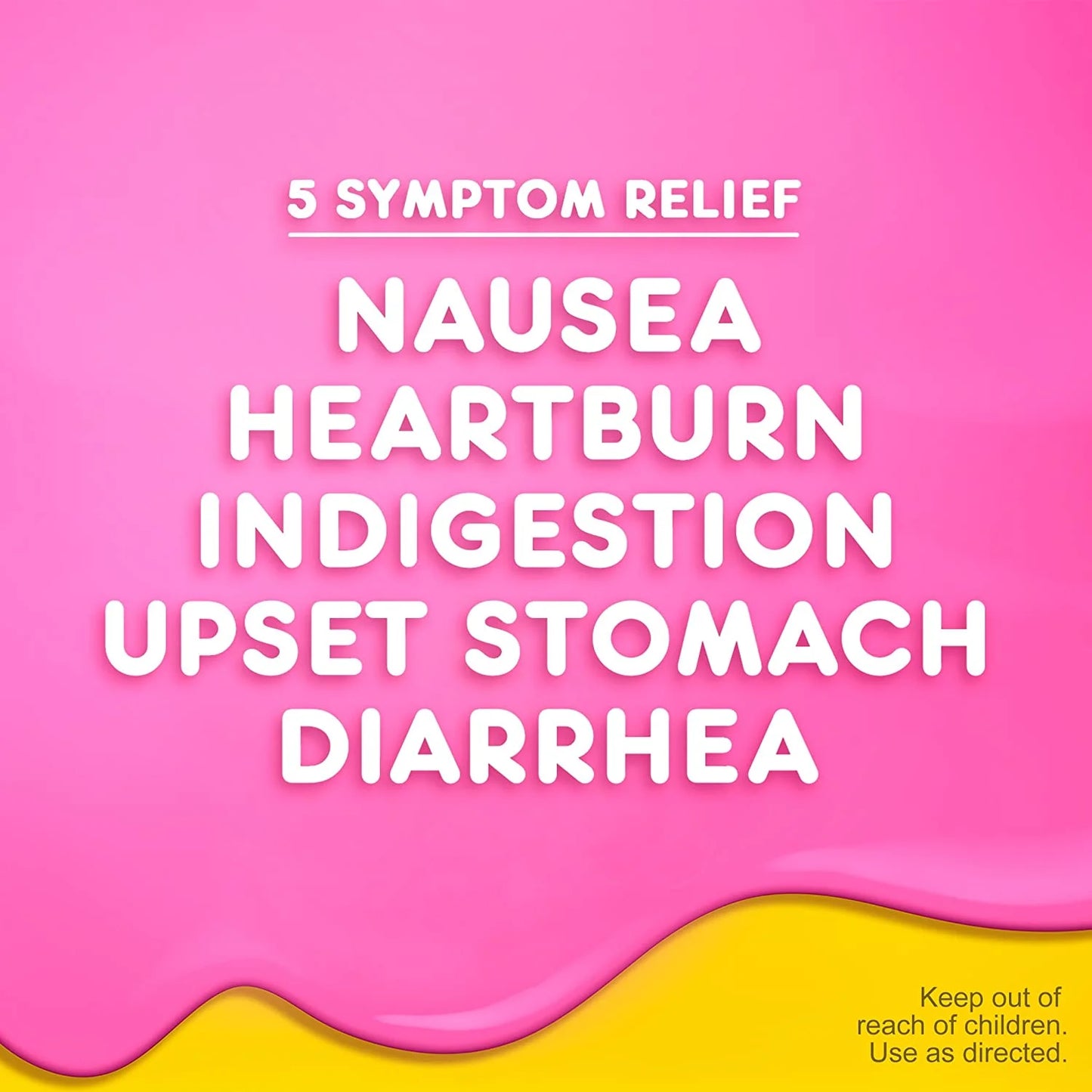 -Bismol Symptom Relief of Gas, Nausea, Heartburn, Indigestion, Upset Stomach and Diarrhea, Original,4 Fl Oz., (2 Pack)