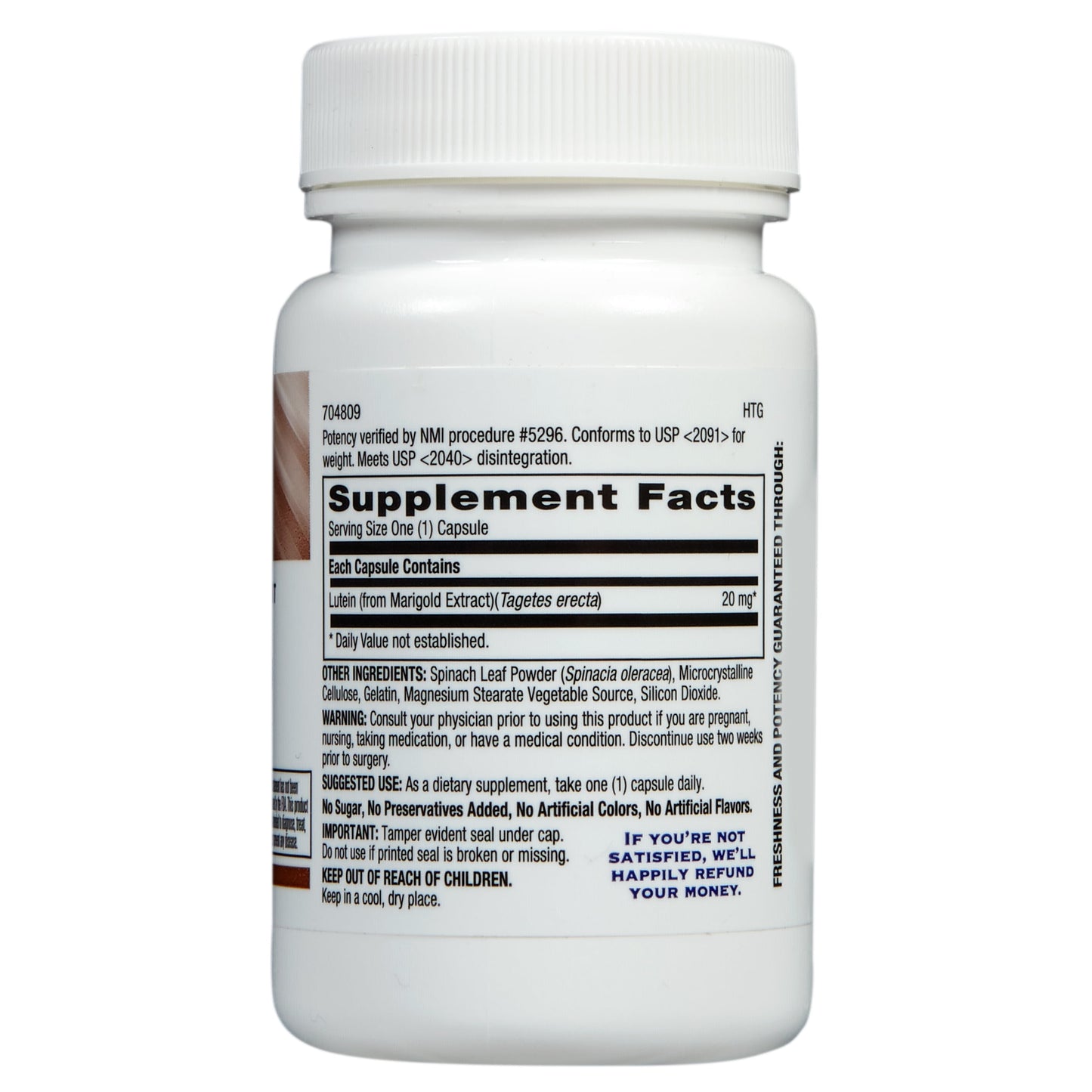 Pharmacy Lutein, 20Mg - 30 Ct