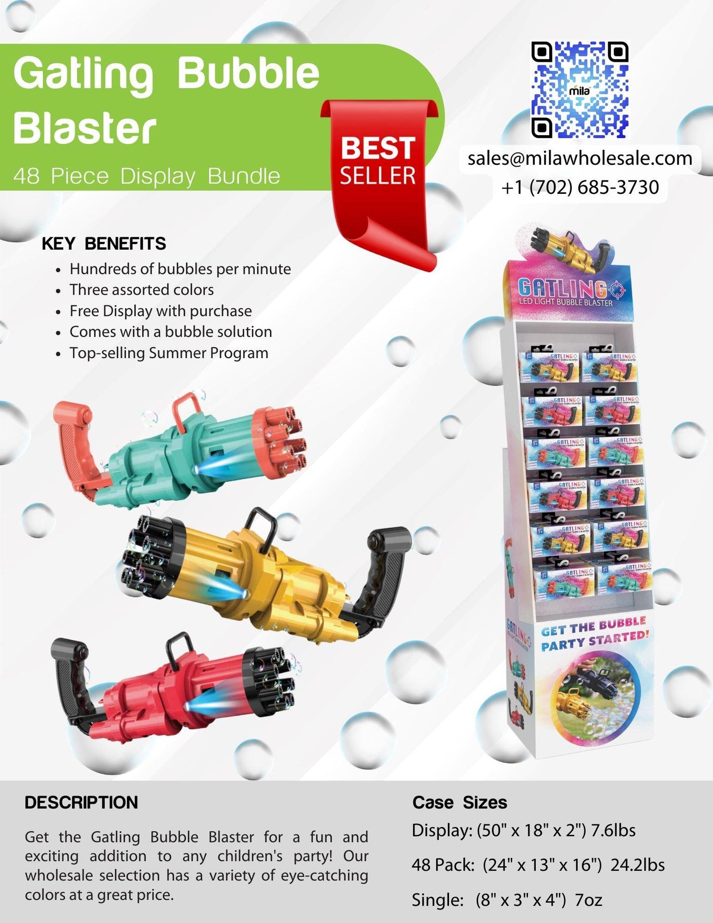Gatling Bubble Blaster