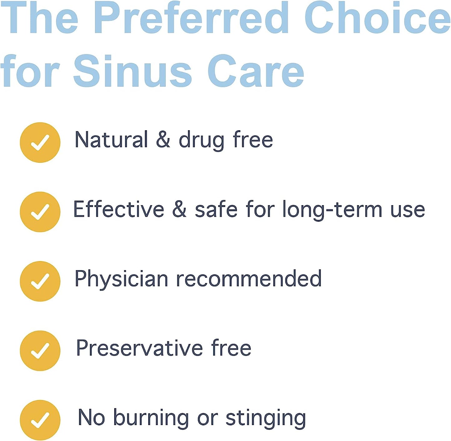 SinuAir Traveler 2.5g Saline Packets (30 ct)