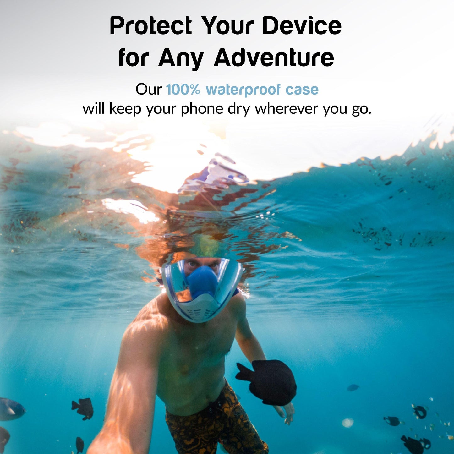 Floating Waterproof Case Bundle Floor Display - Pack of 48