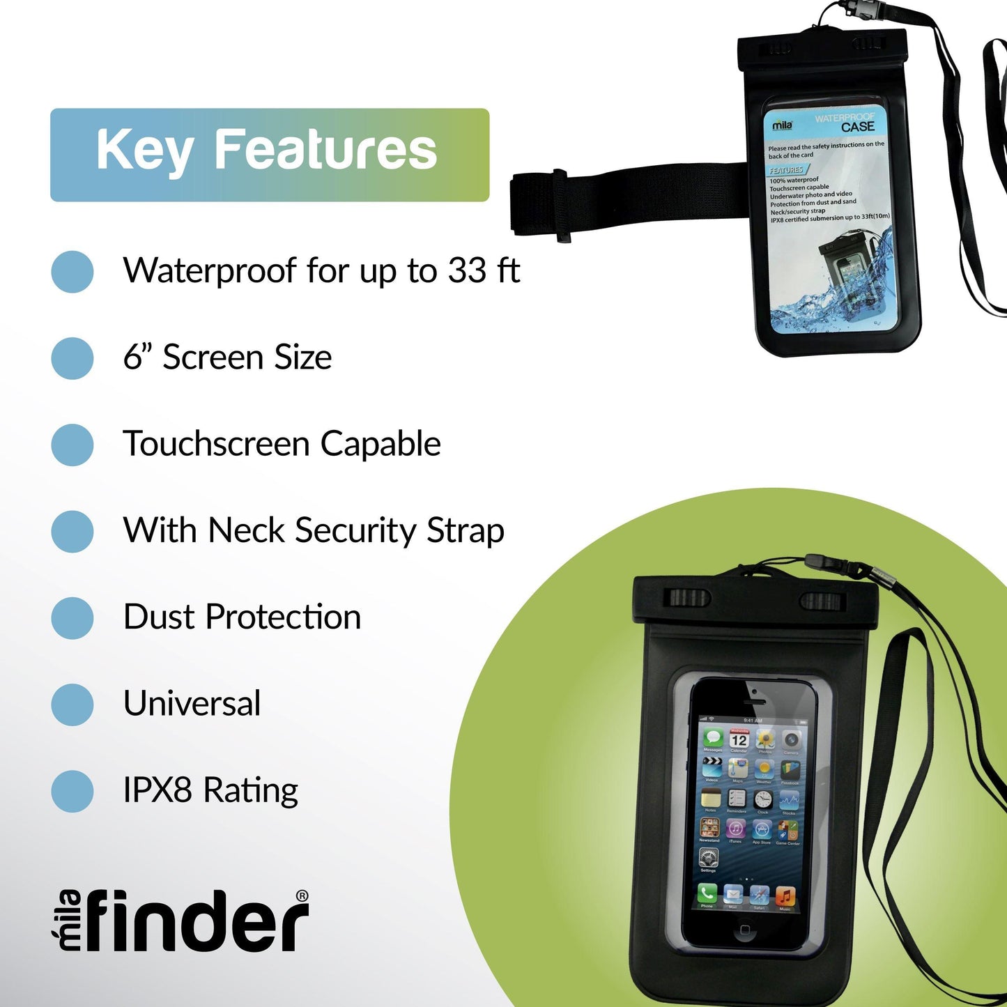 Floating Waterproof Phone Case and Pouch - Pack of 12