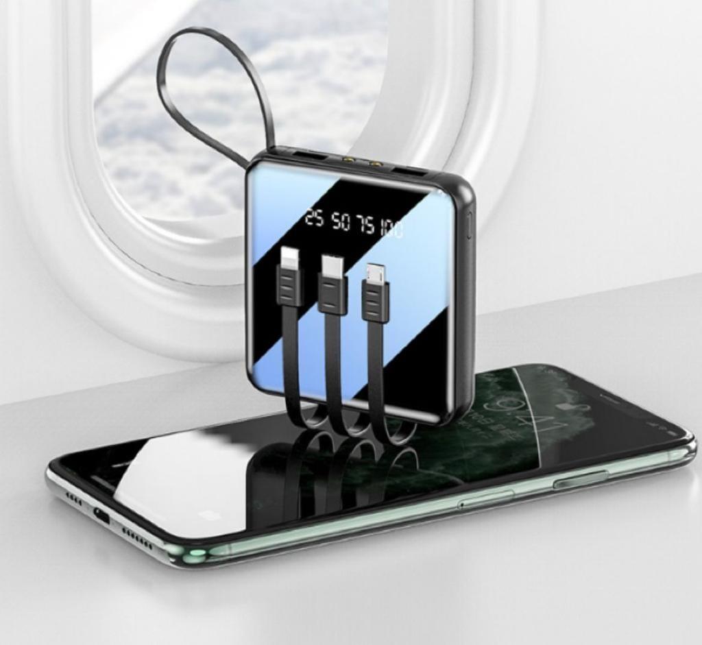 Portable Charger 3600 mAh 3in1 cables- Pack of 12 power banks