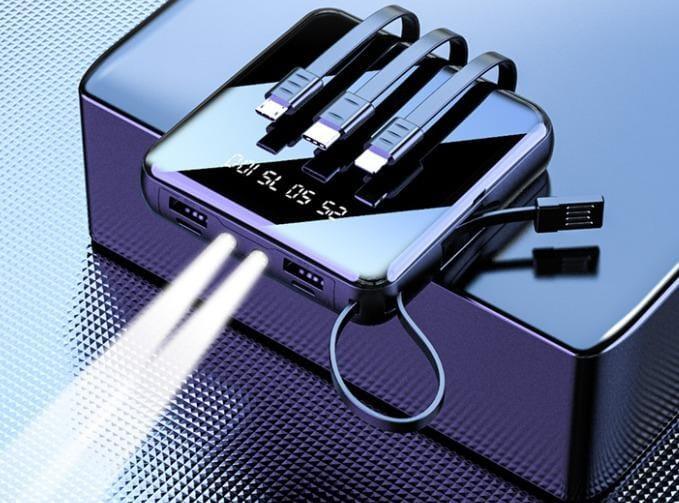 Portable Charger 3600 mAh 3in1 cables- Pack of 12 power banks