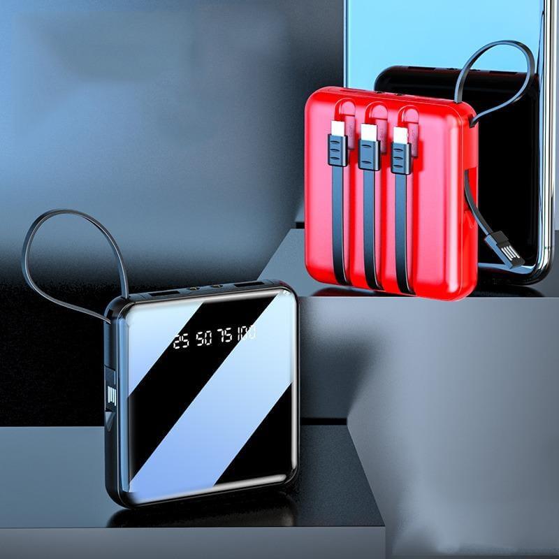 Portable Charger 3600 mAh 3in1 cables- Pack of 12 power banks