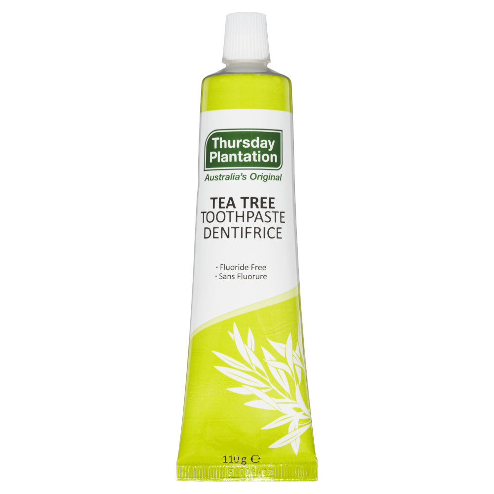 Thursday Plantation Tea Tree Toothpaste 110G Fluoride Free Healthy Teeth and Gum