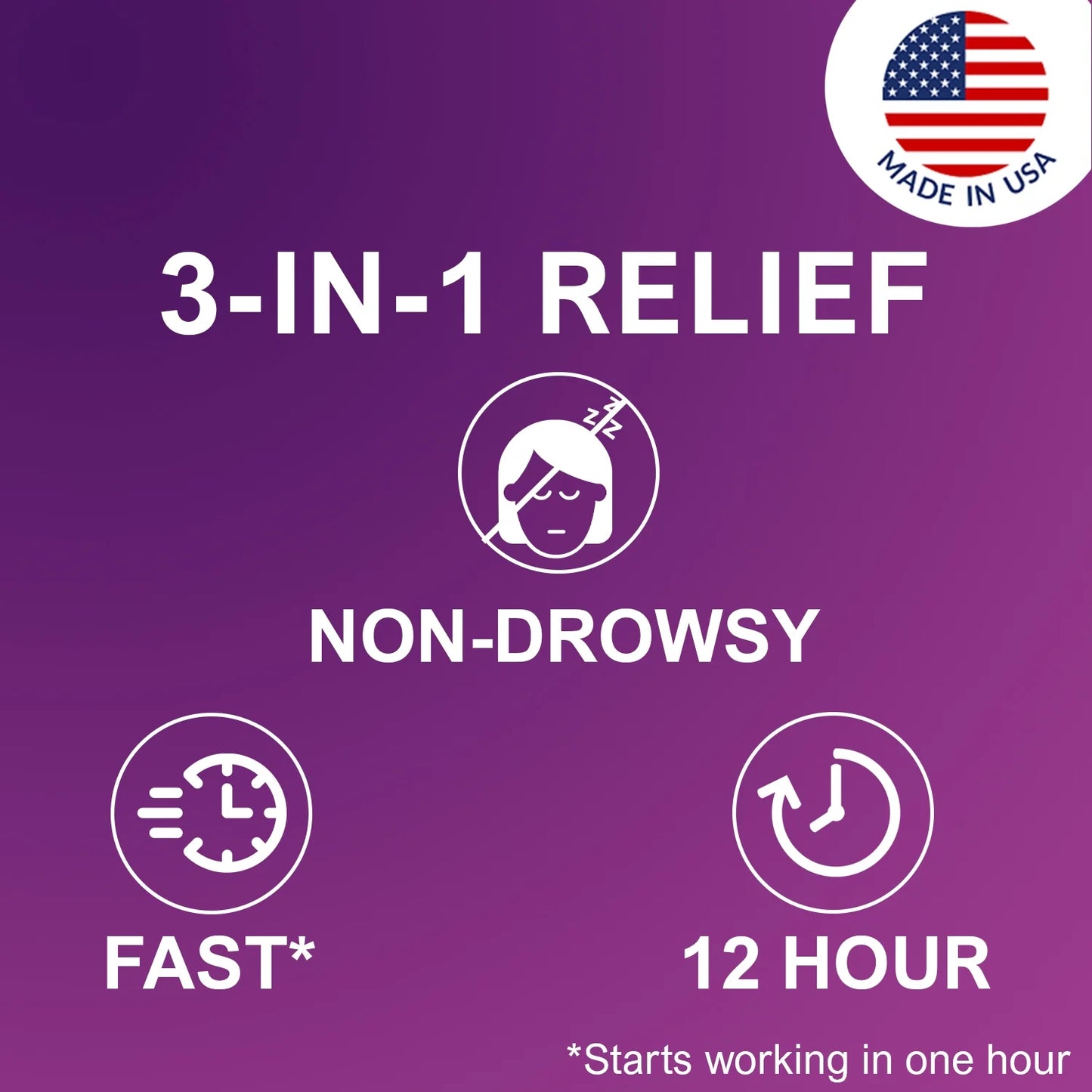 Akron'S Fexofenadine Allergy Relief Hcl ,60 Mg, 100 Count