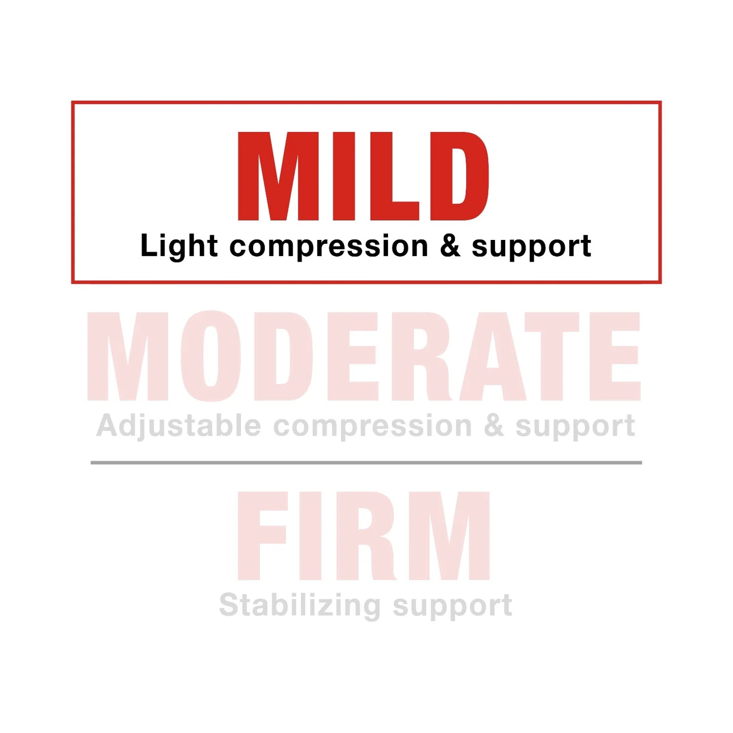 Compression Knee Support, Small/Medium, Black