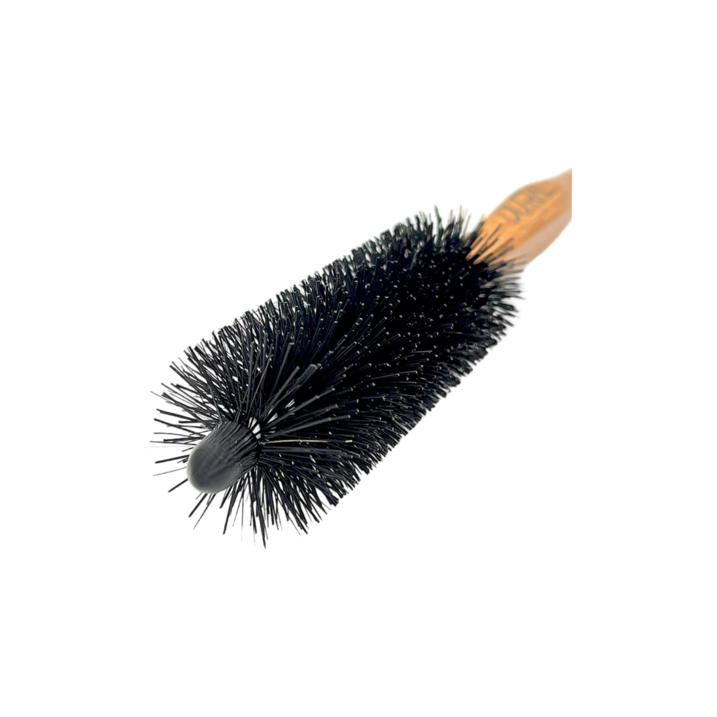 Dural Beech wood curling hair brush with mixed bristles