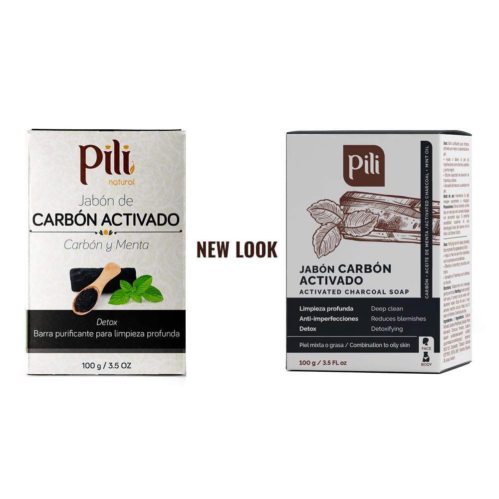 Activated Charcoal Soap Bars with Peppermint Oil (3 Pack). Face and Body Natural Detoxifying Soap Bars. for Men, Women and Teens.