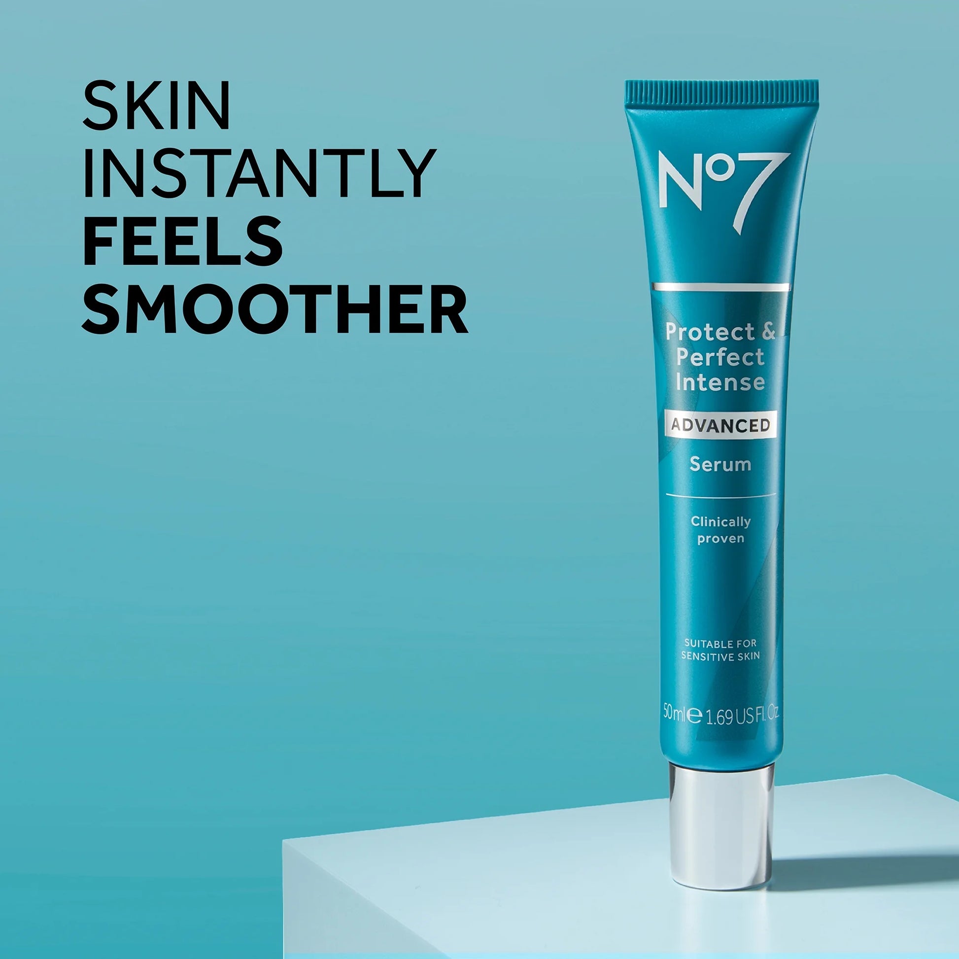 Protect & Perfect Intense Advanced Serum with Collagen Peptides & Hyaluronic Acid, All Skin Types, 1 Oz