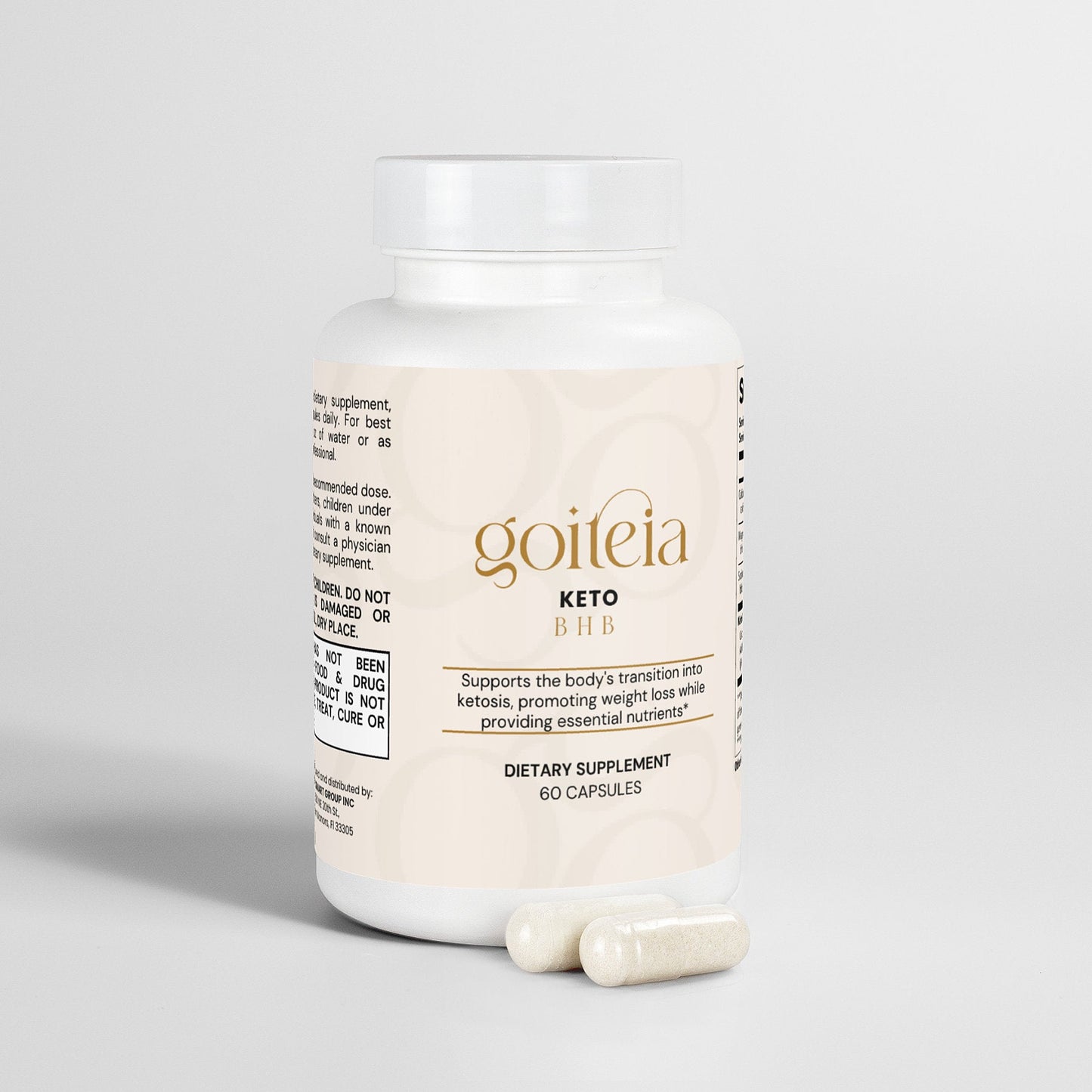 Goiteia Keto BHB 60 Caps