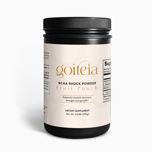 Goiteia BCAA Shock Powder (Fruit Punch) 0.64lb (292g)