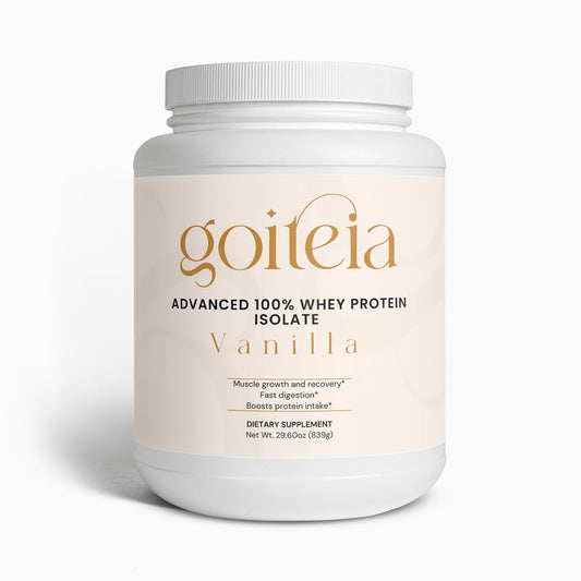 Goiteia Advanced 100% Whey Protein Isolate (Vanilla) 29.60 oz./839 g