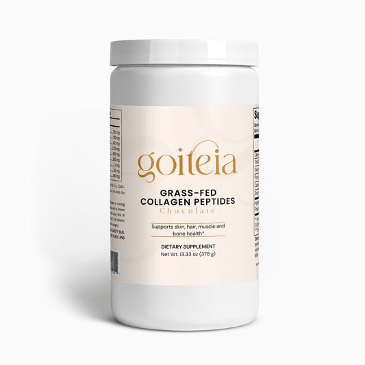 Goiteia Grass-Fed Collagen Peptides Powder (Chocolate) 13.33 Oz (378g)