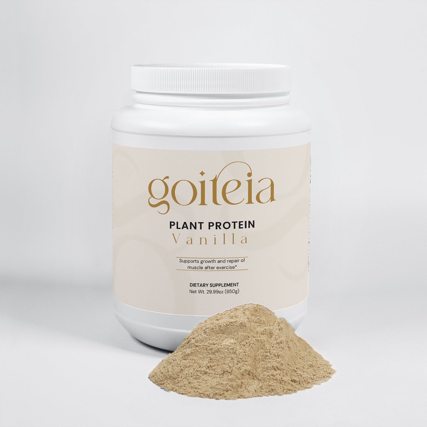Goiteia Plant Protein (Vanilla) 29.99 oz. (850 g)