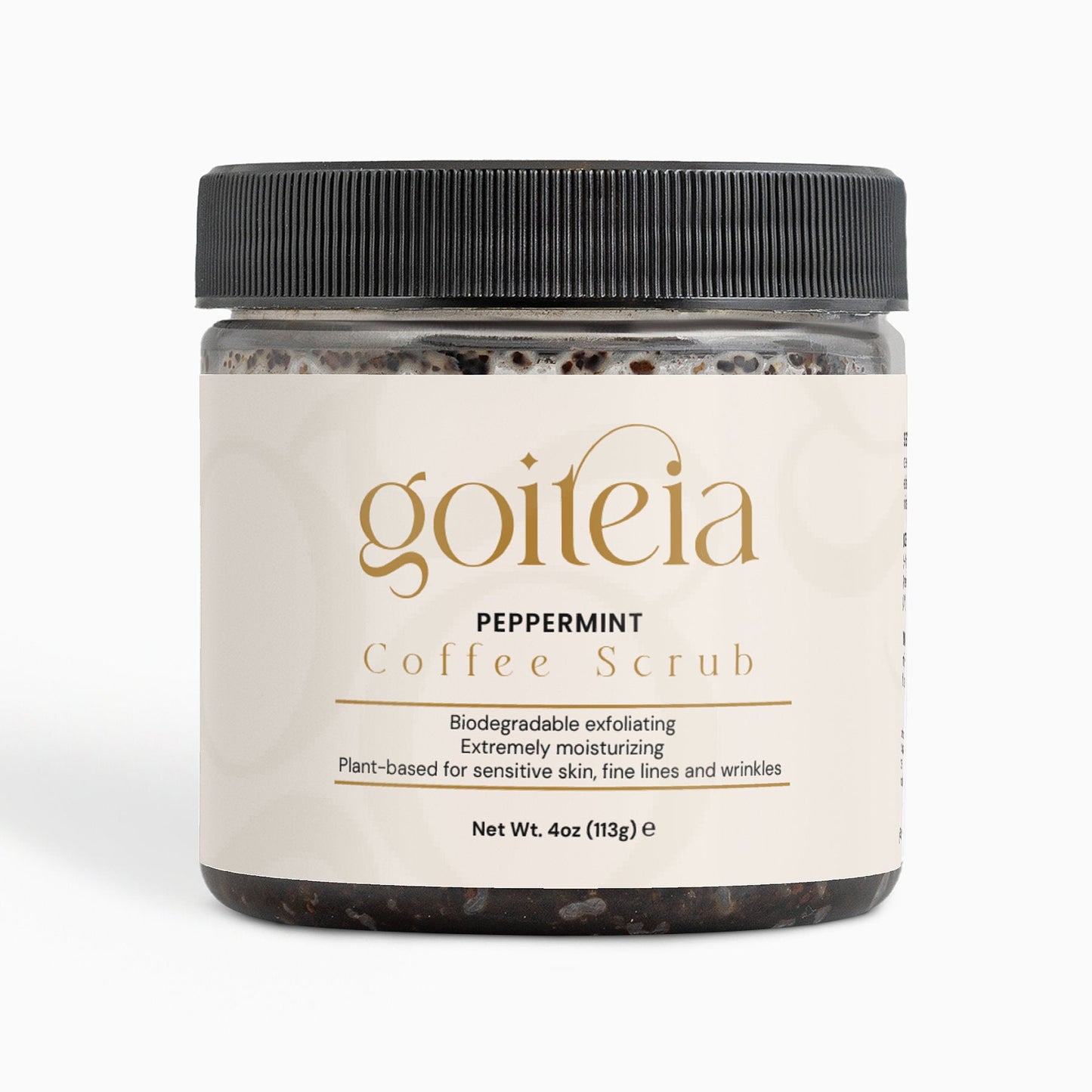 Goiteia Peppermint Coffee Scrub 4 oz (113g)