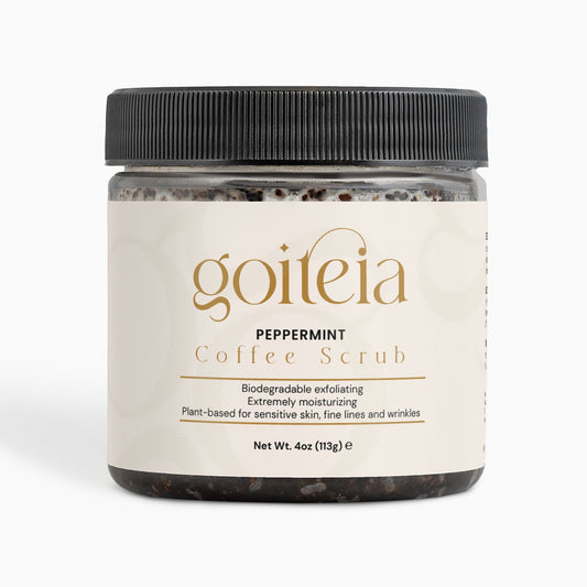 Goiteia Peppermint Coffee Scrub 4 oz (113g)
