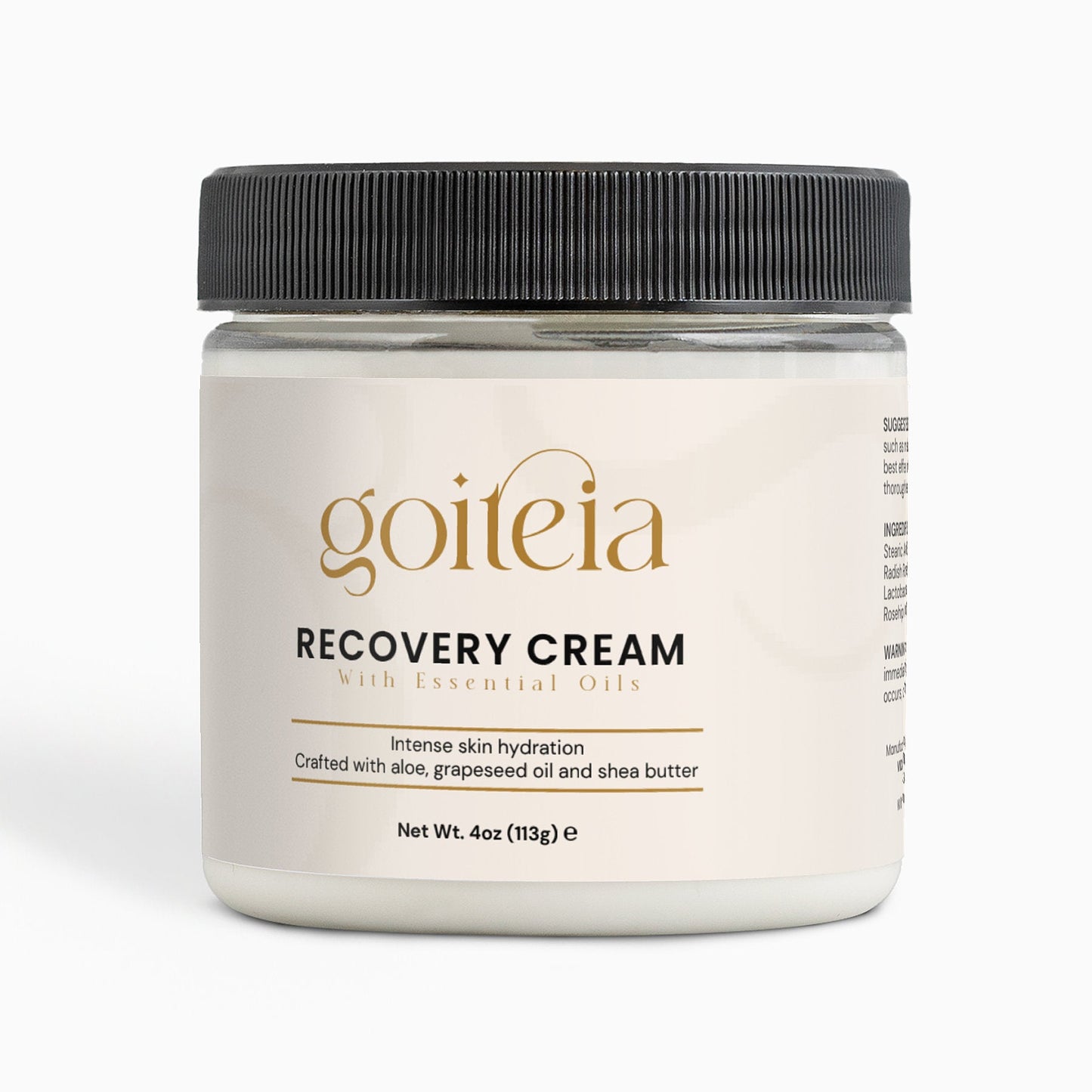 Goiteia Recovery Cream 4 oz (113g)
