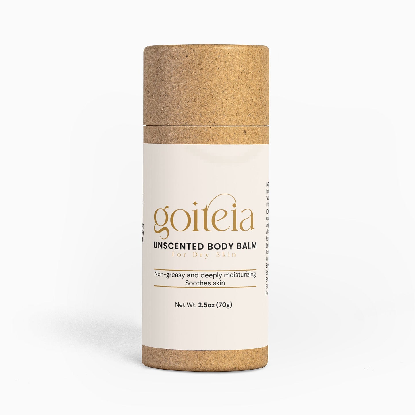 Goiteia Unscented Body Balm 2.5 oz (70g)