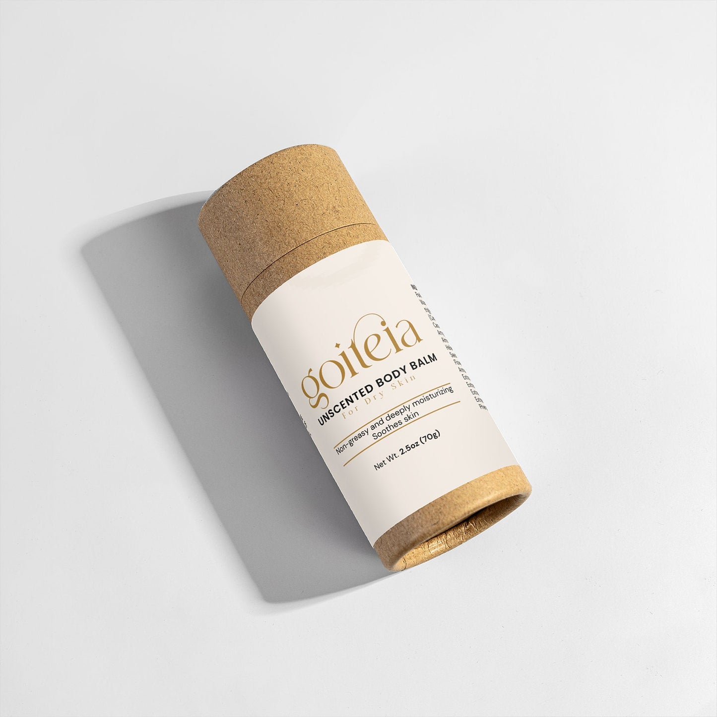 Goiteia Unscented Body Balm 2.5 oz (70g)