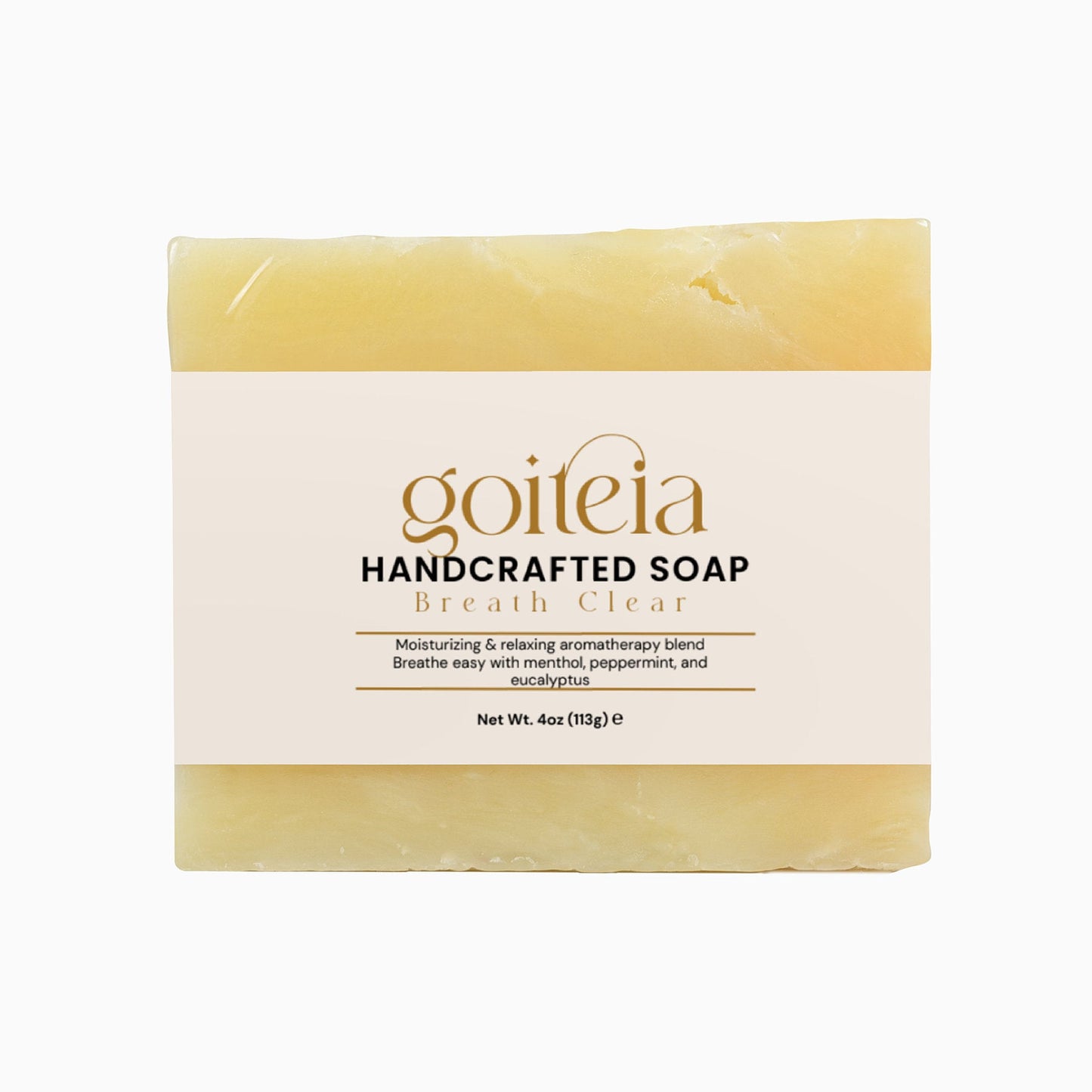 Goiteia Breathe Clear Soap 4 oz (113g)