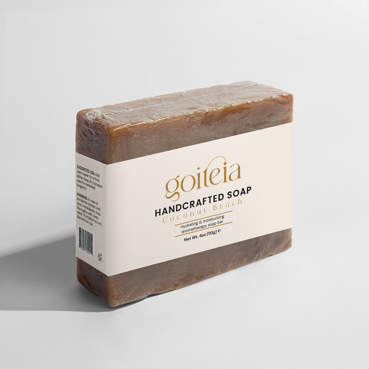 Goiteia Coconut Beach Soap 4 oz (113g)