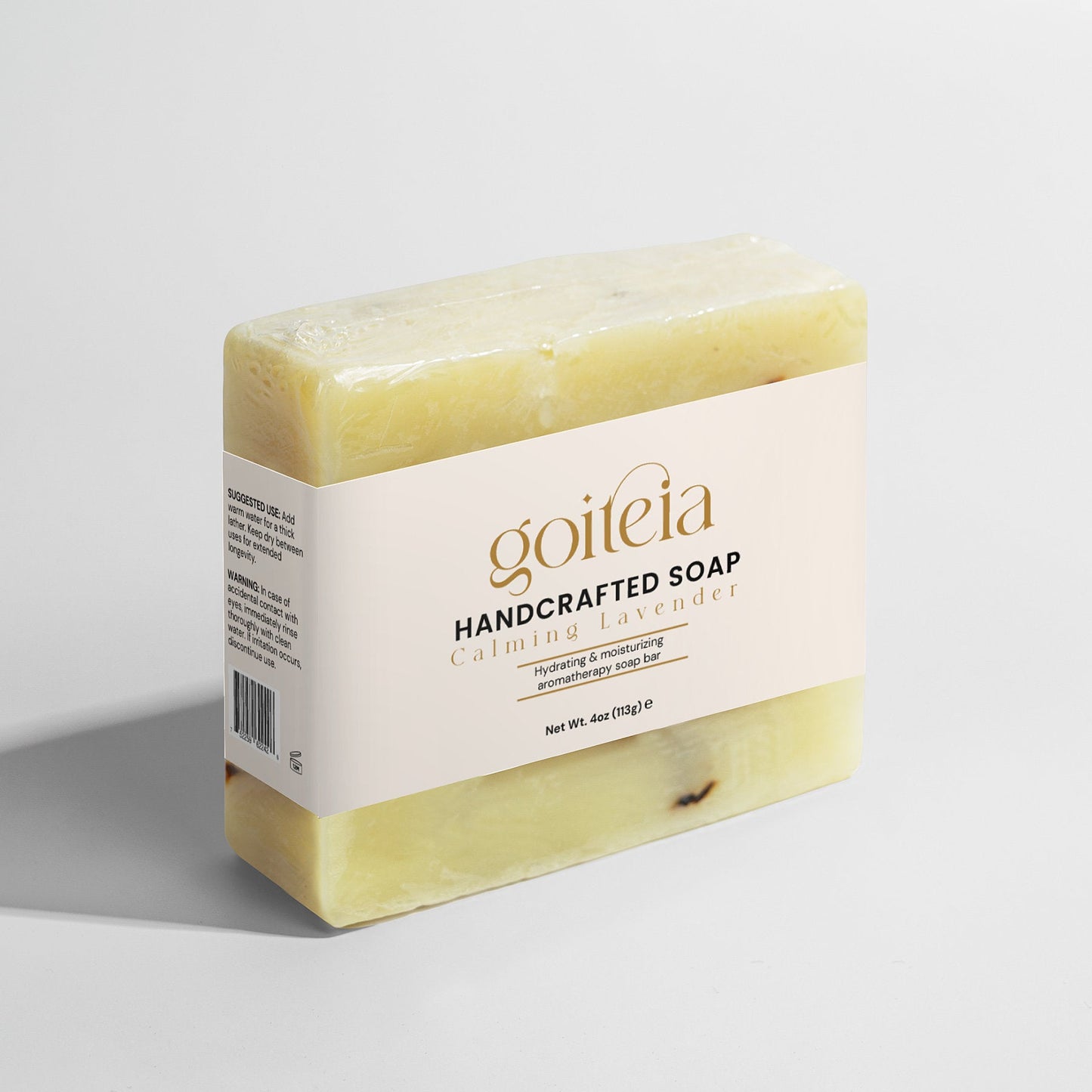 Goiteia Calming Lavender Soap 4 oz (113g)