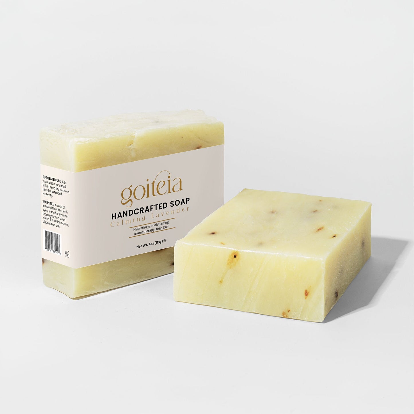 Goiteia Calming Lavender Soap 4 oz (113g)