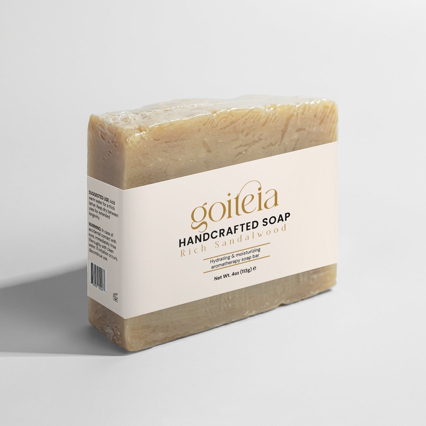 Goiteia Rich Sandalwood Soap 4 oz (113g)