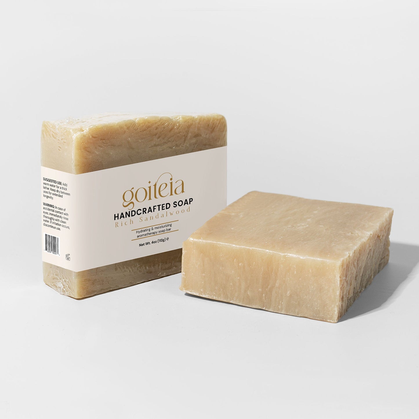 Goiteia Rich Sandalwood Soap 4 oz (113g)