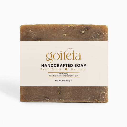 Goiteia Oat Milk Honey Soap 4 oz (113g)